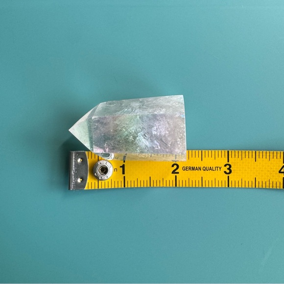 Beautiful Angel Aura Clear Quartz Crystal Point - Picture 7 of 8